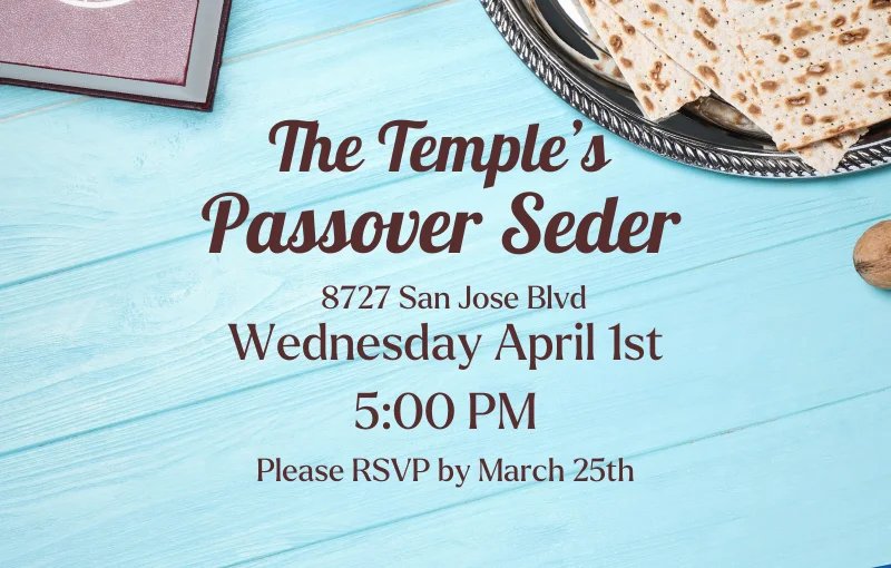 Congregational Passover Seder