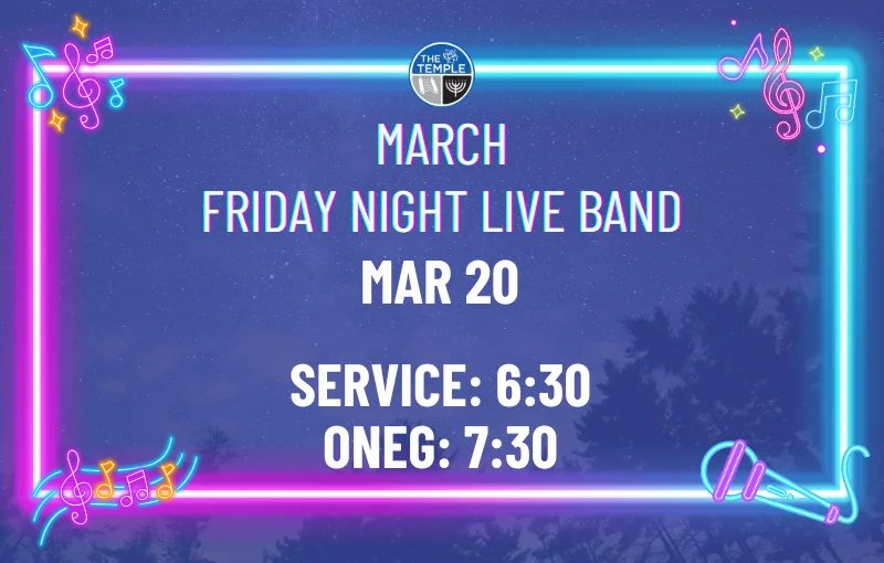 Shabbat Services with FNL Band