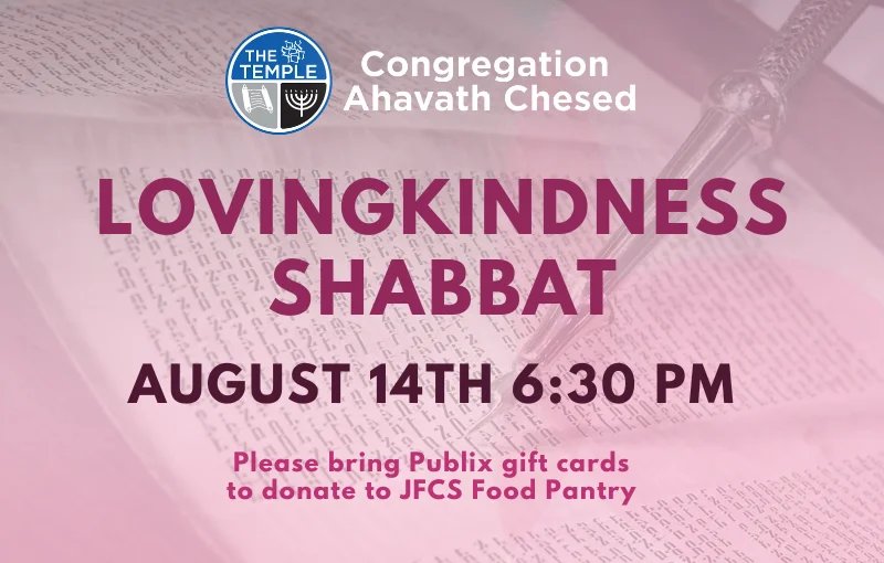 Lovingkindness Shabbat Services
