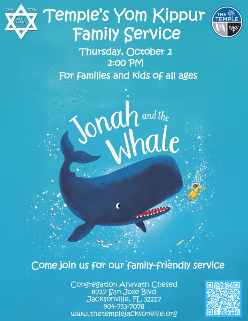 whale Yom Kippur Family Service